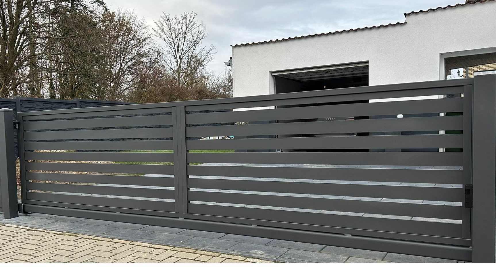 Schiebetor mit CAME-Antrieb — Projekt 4