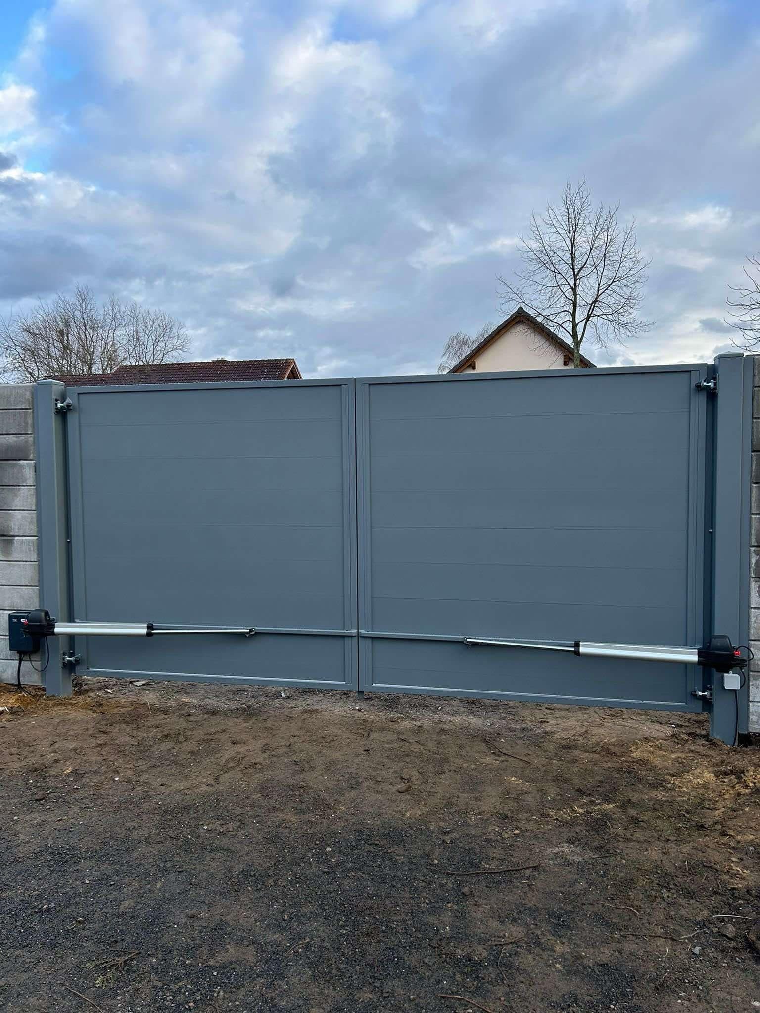 Schiebetor mit CAME-Antrieb · BX-Serie