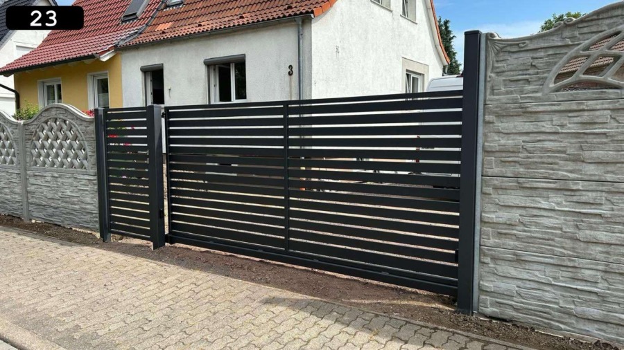 Betonzaun Modell 4