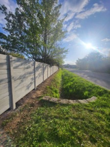 Betonzaun Modell 53