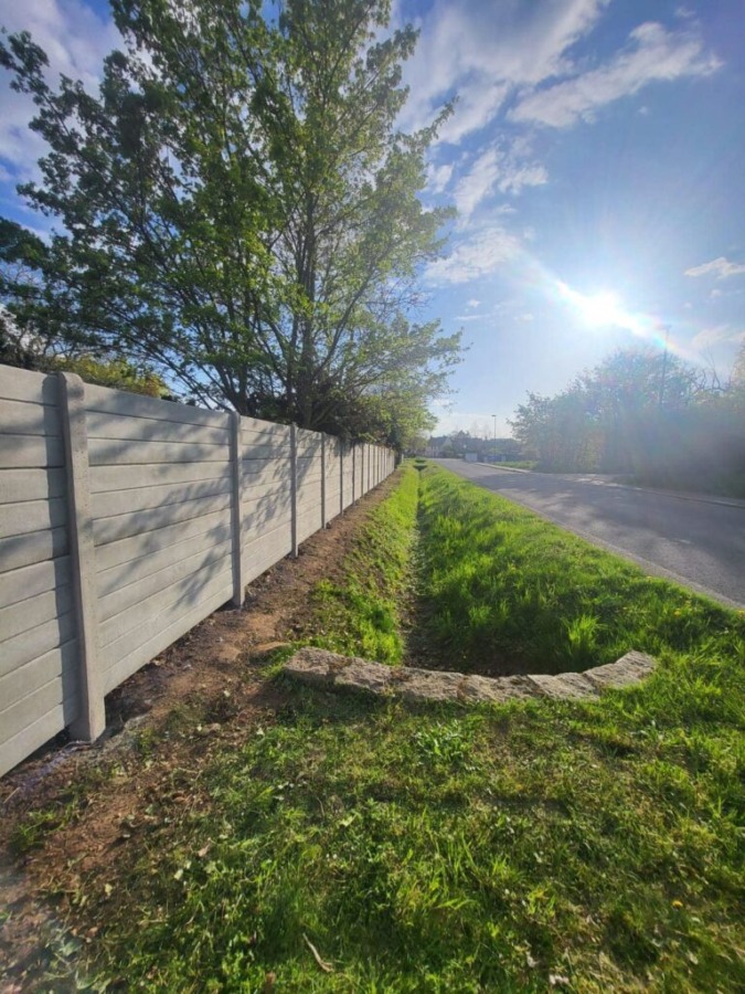 Betonzaun Modell 53