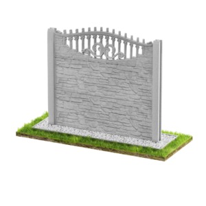 Betonzaun Modell 44