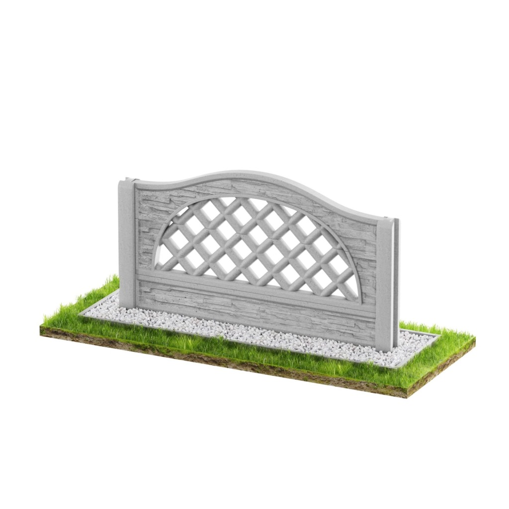 Betonzaun Betonzaun Modell 51 — Classic Stil