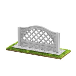 Betonzaun Modell 51