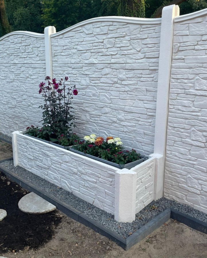 Betonzaun Modell 1