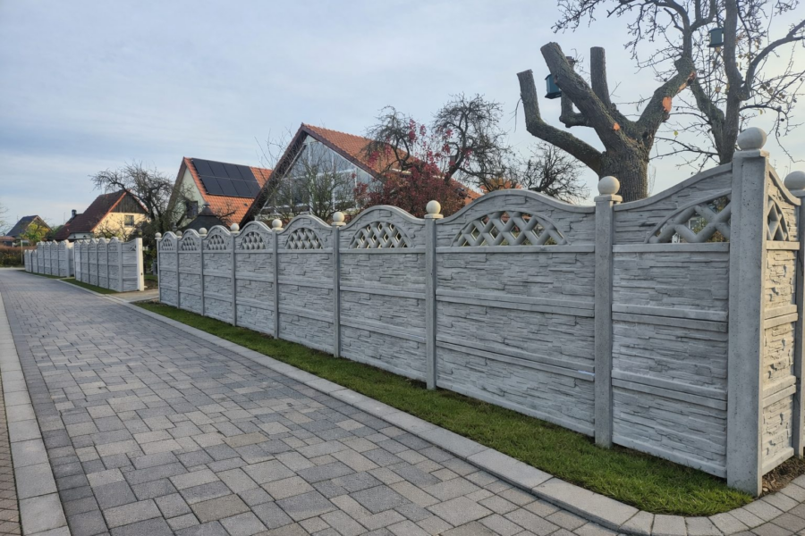 Betonzaun Modell 2