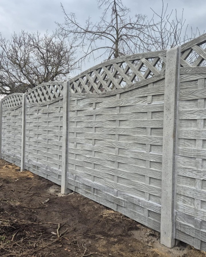 Betonzaun Modell 3