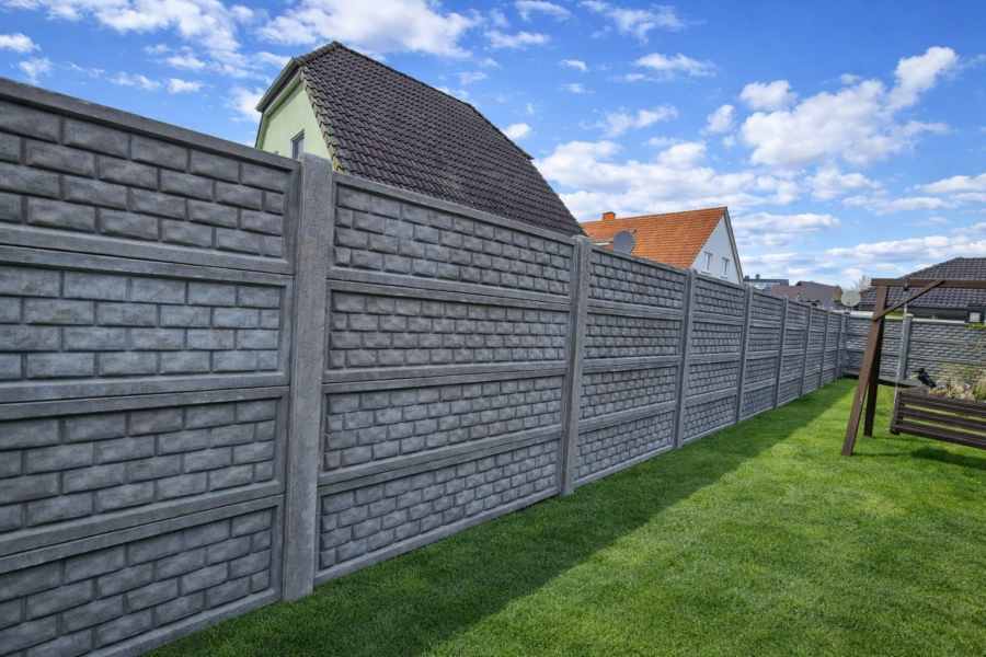 Betonzaun Modell 16