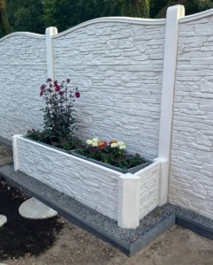 Betonzaun Modell 18
