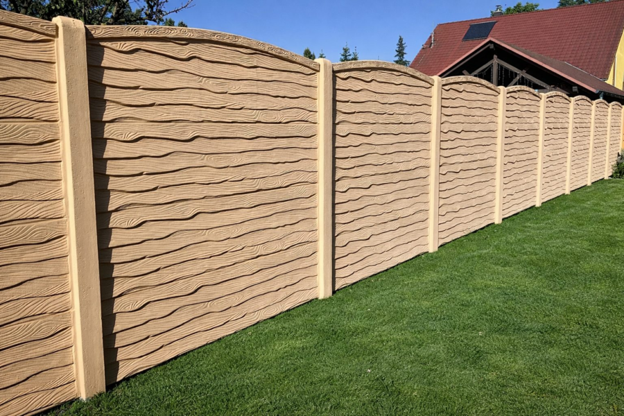 Betonzaun Modell 23