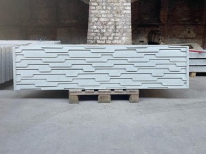 Betonzaun Modern Line 3