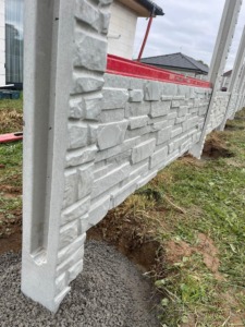 Betonzaun Modell 30