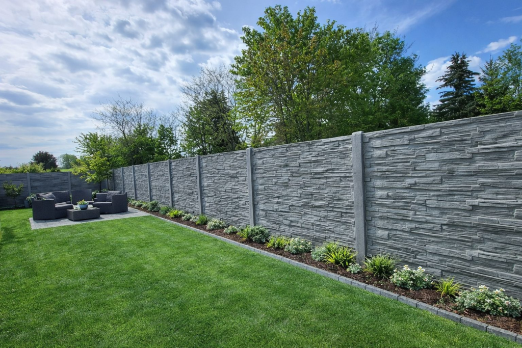 Betonzaun Betonzaun Modell 50 — Classic Stil